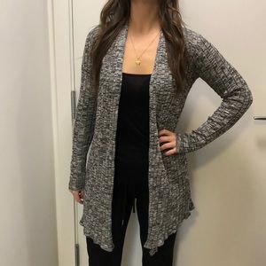 Grey cardigan